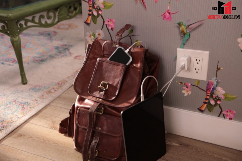 Cốc sạc nhanh Mophie 45W 2 cổng Type-C GaN