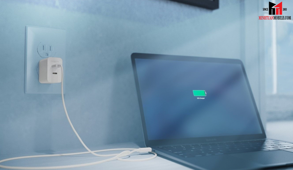 Cốc sạc nhanh Mophie 67W 2 cổng Type-C GaN