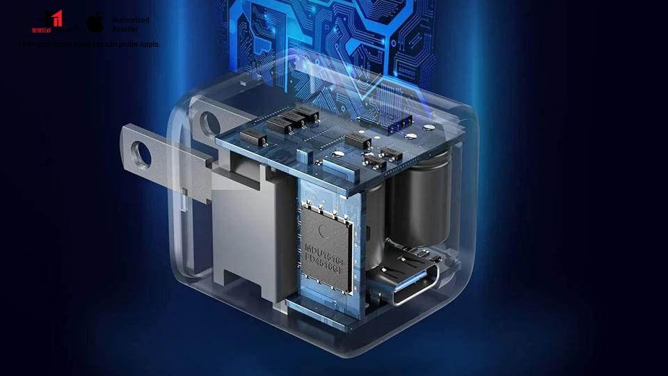 Cốc sạc nhanh Anker 20W Type-C Powerport III Nano A2633