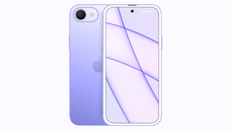 Camera đục lỗ trên iPhone SE