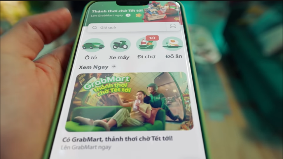 Đi chợ online mua sắm tết&nbsp;