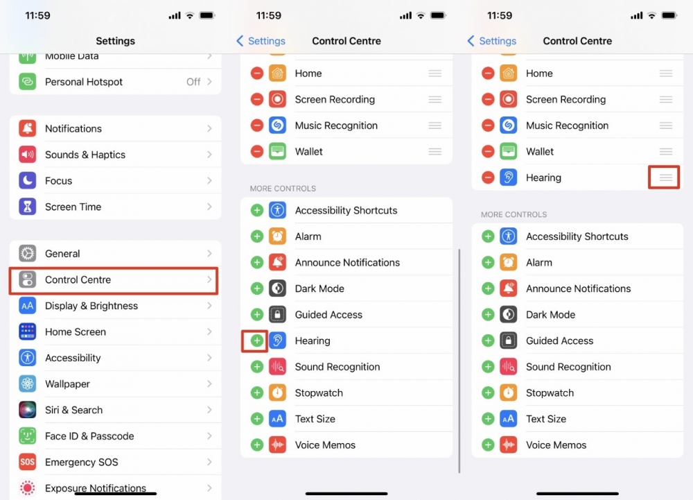 Thêm Live Listen/Nghe trực tiếp