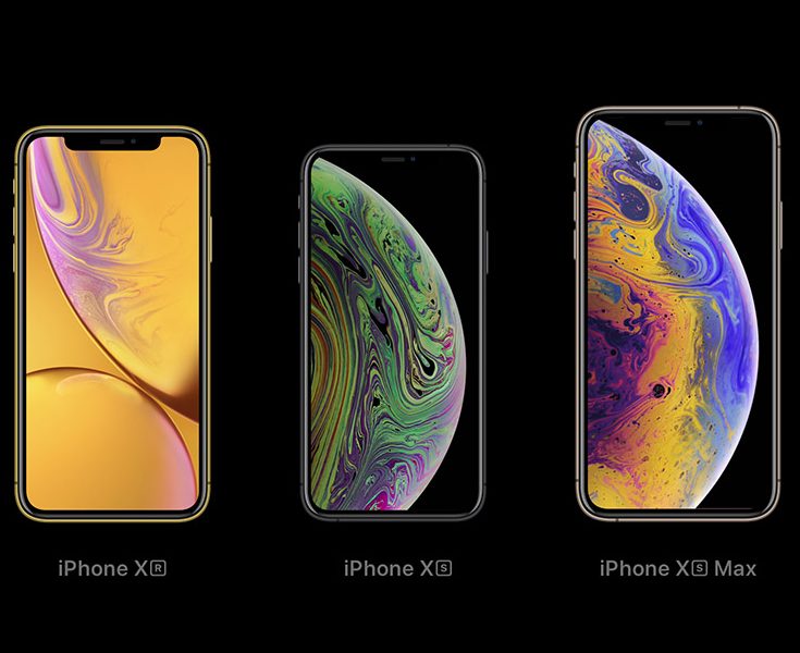 Kích thước màn hình iPhone X, Xr, Xs và Xs Max