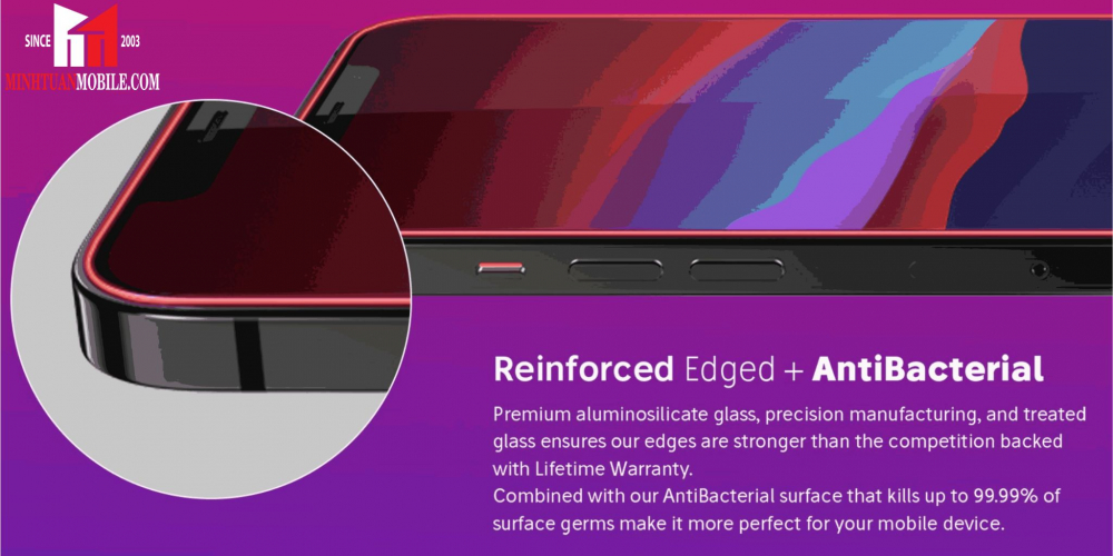 Cường lực iPhone 14 Pro Max Dekey Premium