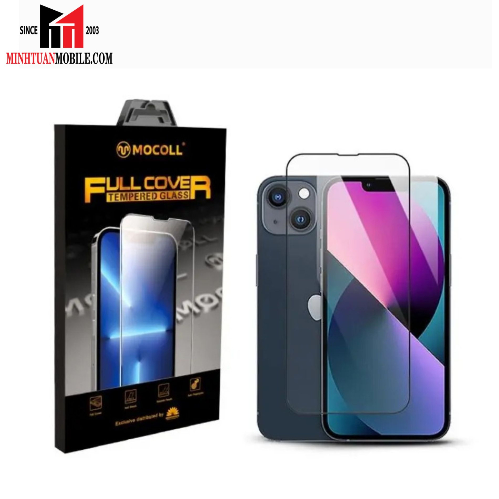 Cường lực iPhone 14 Pro Max MOCOLL 2.5D Full Cover