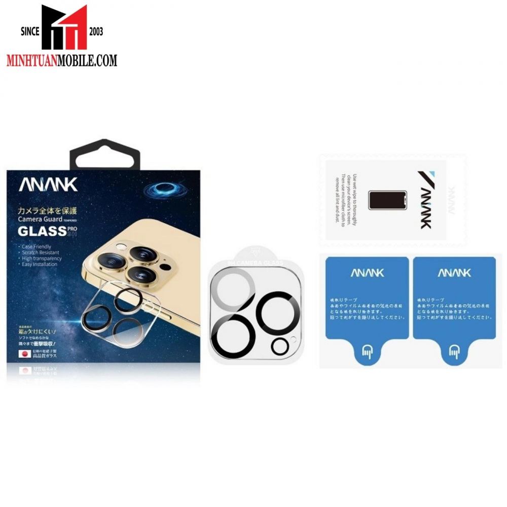 Dán cụm bảo vệ camera iPhone 14 Plus ANANK