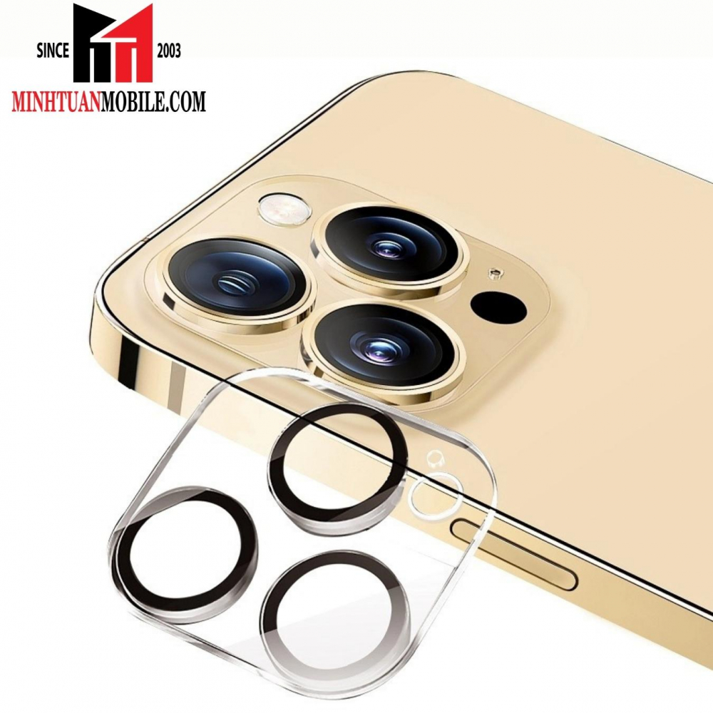 Dán cụm bảo vệ camera iPhone 14 Pro ANANK