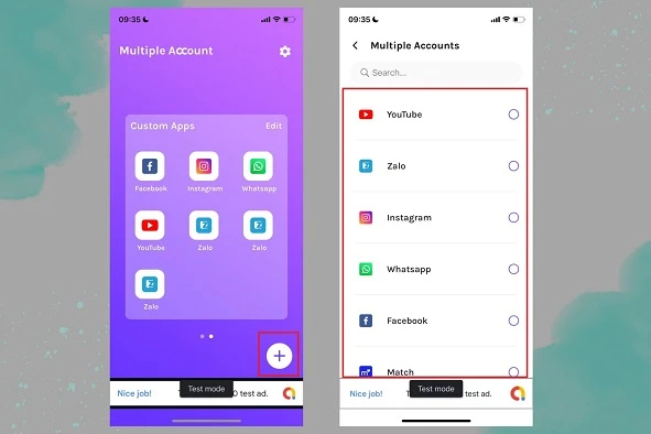 Đăng nhập nhanh nhiều nick Facebook cùng lúc trên iPhone