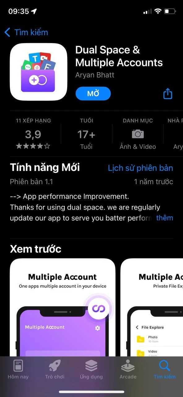Đăng nhập nhanh nhiều nick Facebook cùng lúc trên iPhone