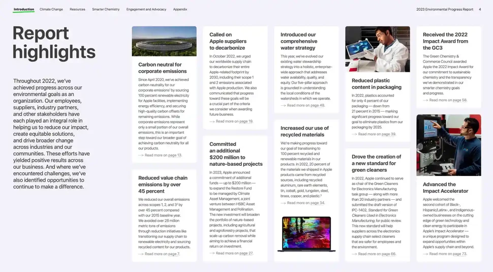 Dành cho Ngày Trái Đất, Apple chia sẻ báo cáo tiến độ môi trường năm 2030