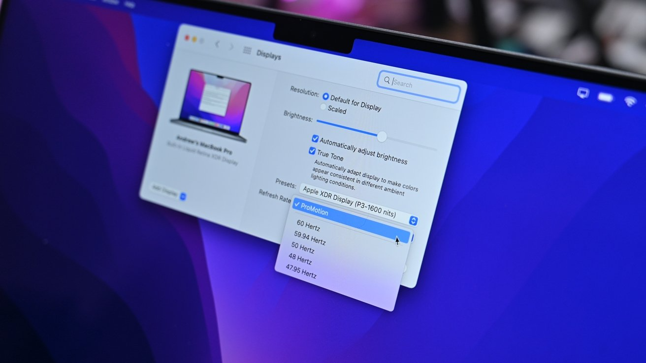 MacBook Pro 16 inch 2021