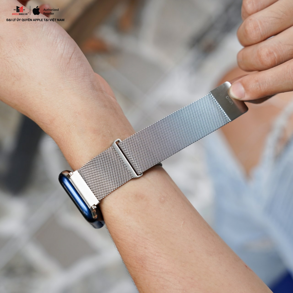 Dây đeo Apple Watch 42-44mm UNIQ Dante Milan 2021