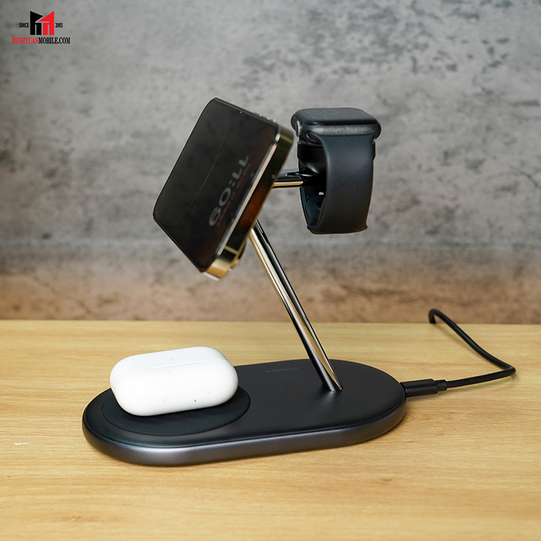Đế sạc không dây Innostyle Magstation 3 in 1