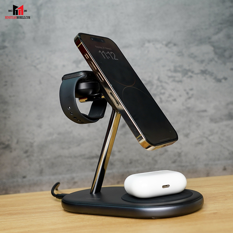 Đế sạc không dây Innostyle Magstation 3 in 1