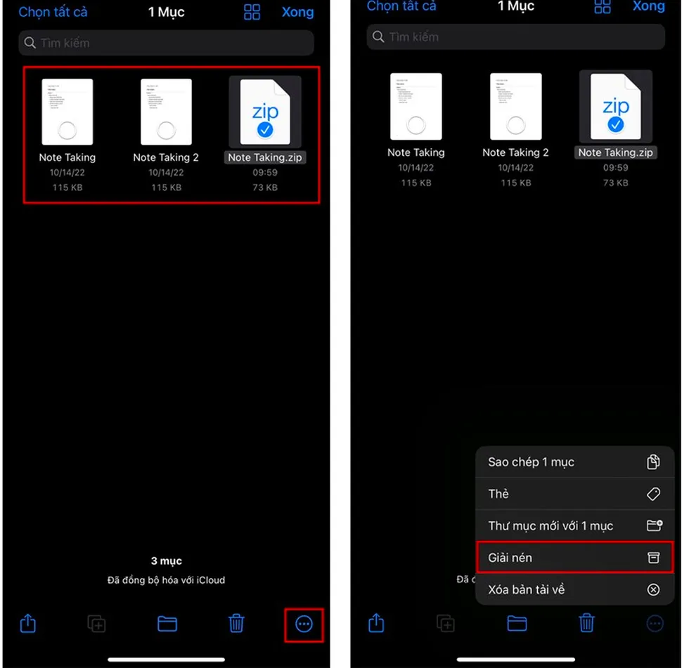 Để xem file nén trên iPhone, làm ngay cách này