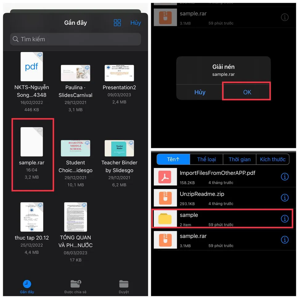 Để xem file nén trên iPhone, làm ngay cách này