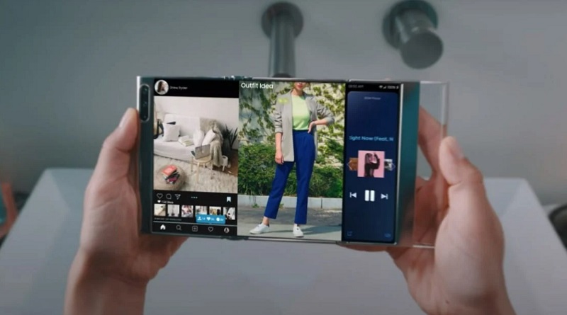 Điện thoại Samsung có màn hình gập 