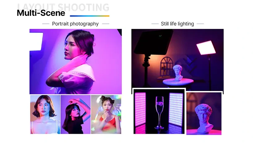 Đèn LED Video Ulanzi 10 inch RGB LT003