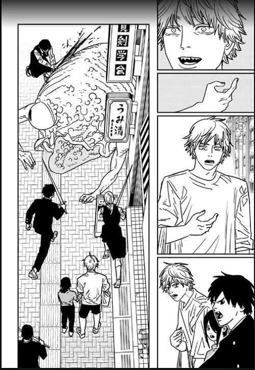 Denji định hóa quỷ nhưng lại thôi trong chap 141