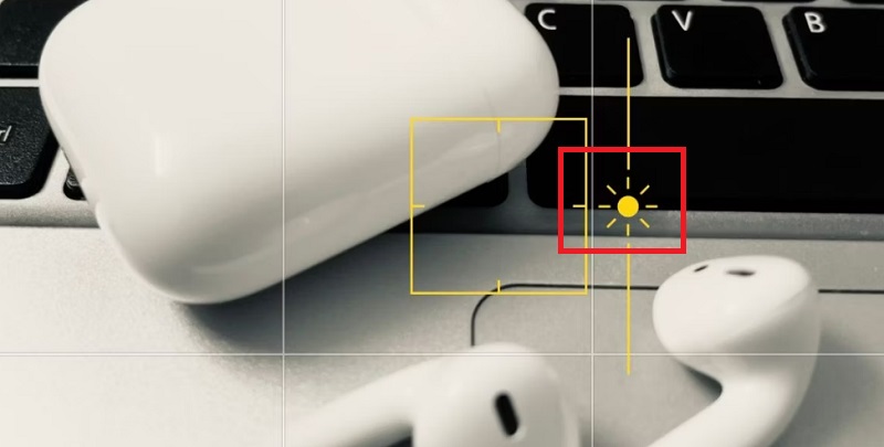 Thay đổi độ lệch phơi sáng trên iphone 