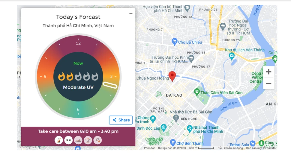 Đo chỉ số UV trên iPhone trong 1 nốt nhạc với app UVLens - UV Index