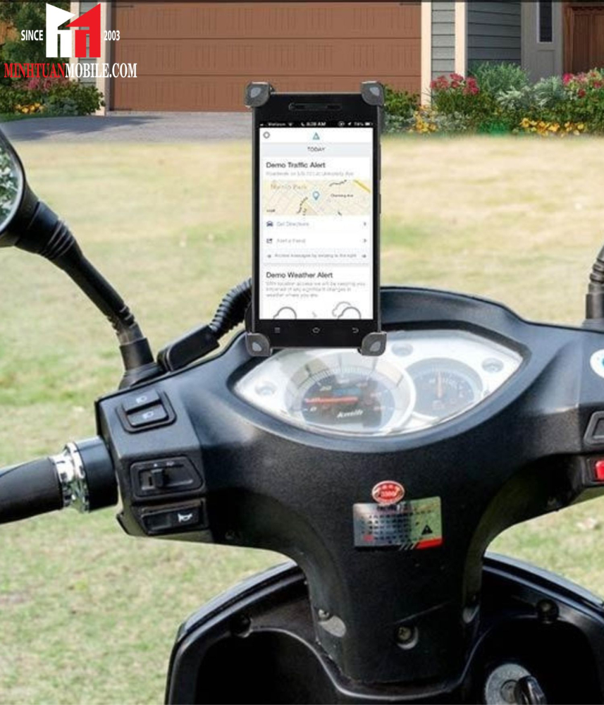 Đế đỡ điện thoại gắn xe máy ROBOT RTMH02