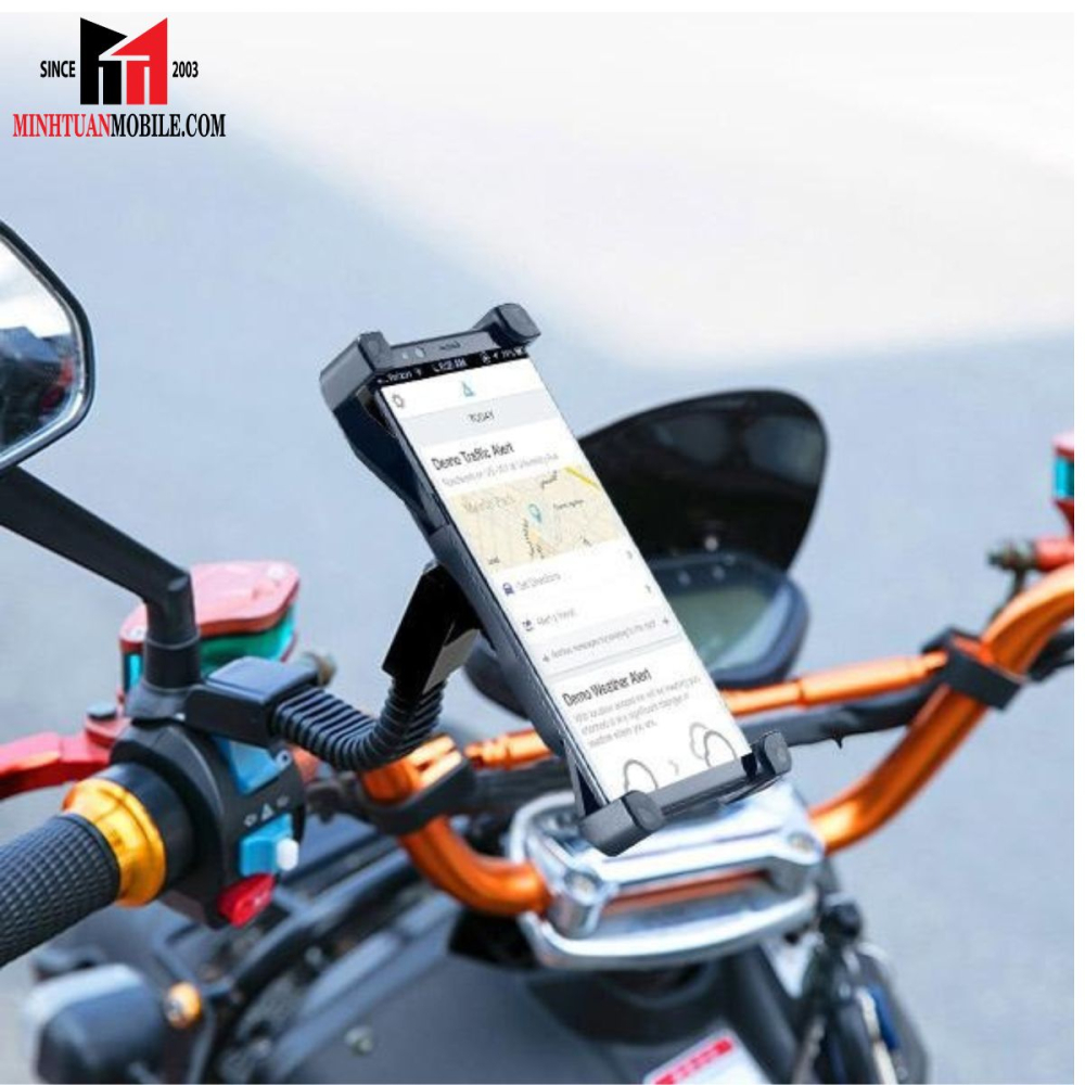 Đế đỡ điện thoại gắn xe máy ROBOT RTMH02