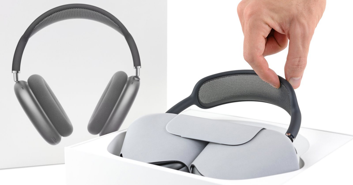 AirPods Max - chất liệu nhôm Anodized bền bỉ và đẹp mắt