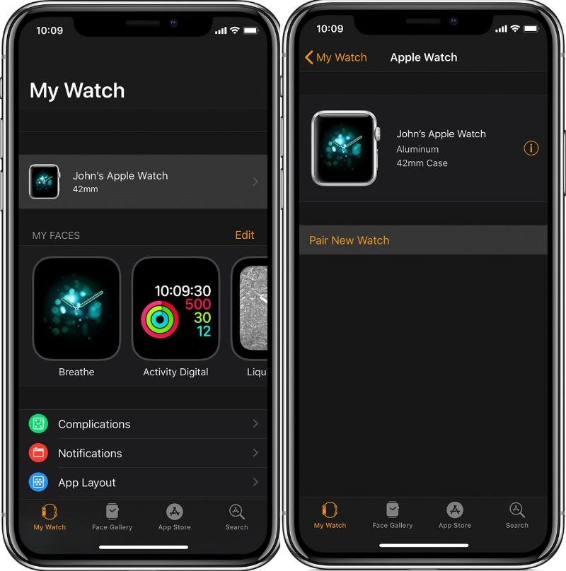 ghép đôi nhiều apple watch với iphone
