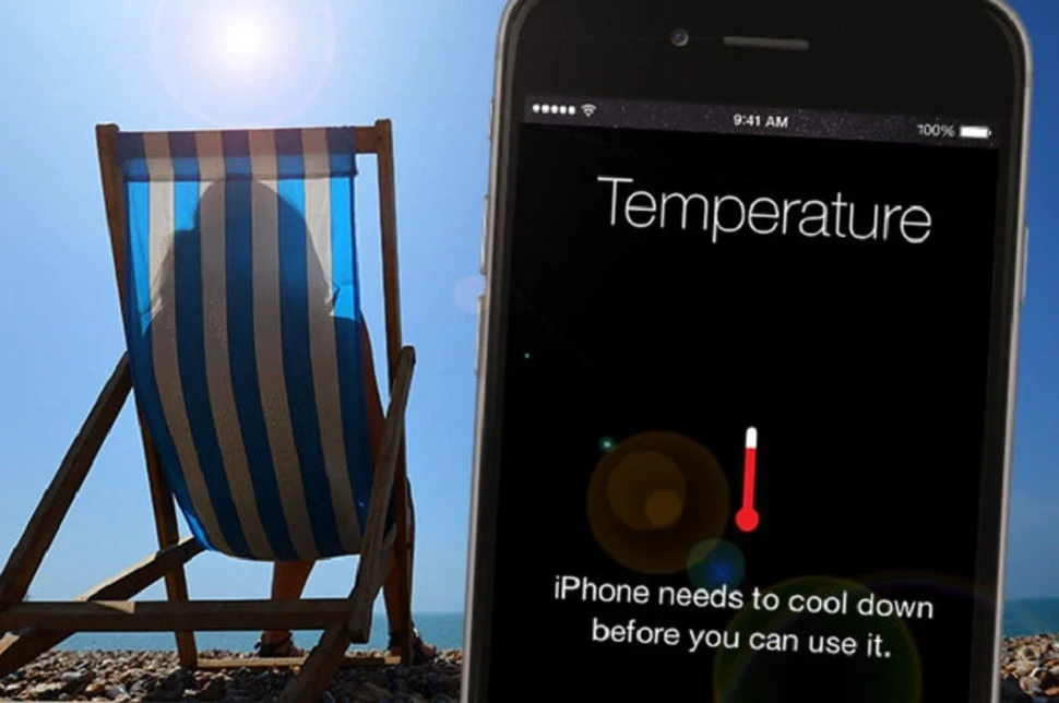 Giải nhiệt cho iPhone trong ngày hè nóng bức