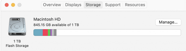 Giải phóng dung lượng trên MacBook
