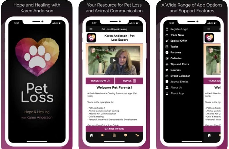 Phần mềm Pet Loss Hope & Healing