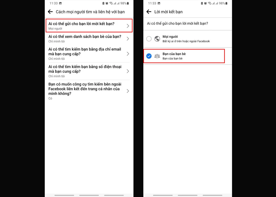 Giảm rắc rối với tính năng Tắt nút kết bạn trên Facebook