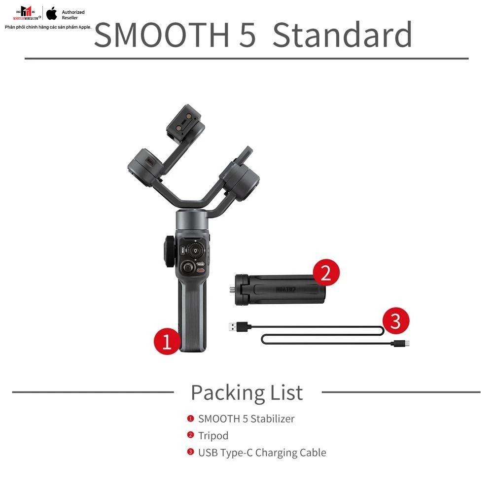 Gimbal chống rung Zhiyun Smooth 5