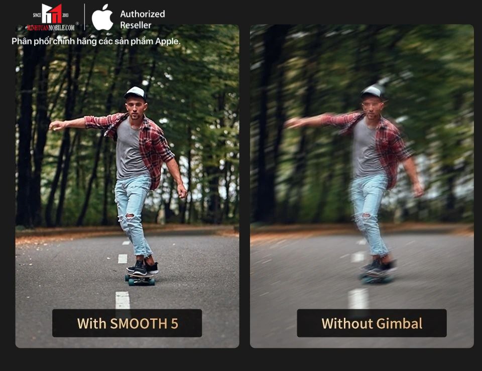 Gimbal chống rung Zhiyun Smooth 5