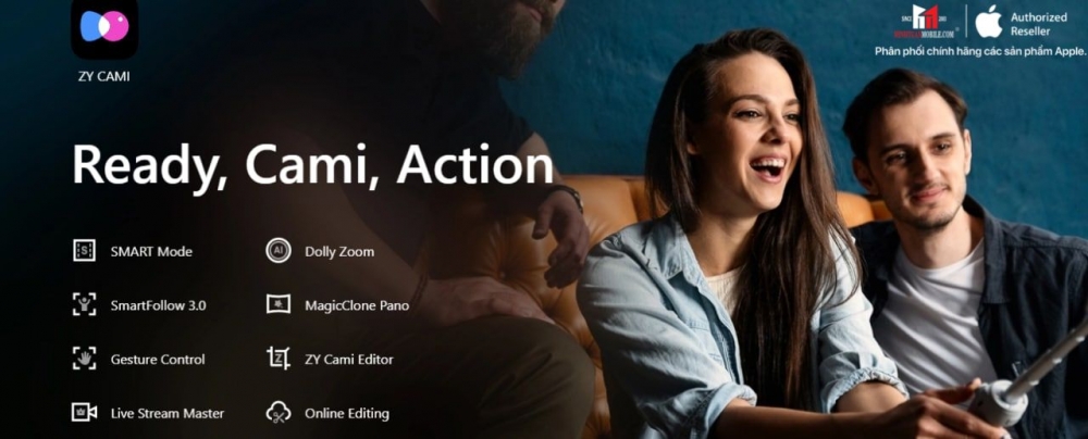 Gimbal chống rung zhiyun smooth q4