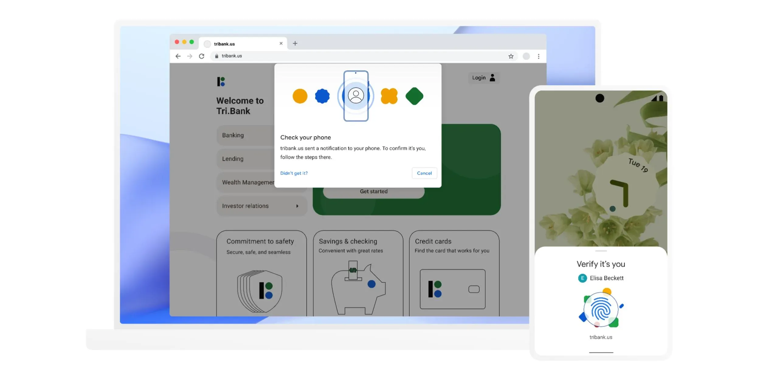 Google ra mắt công nghệ đăng nhập tài khoản không cần mật khẩu
