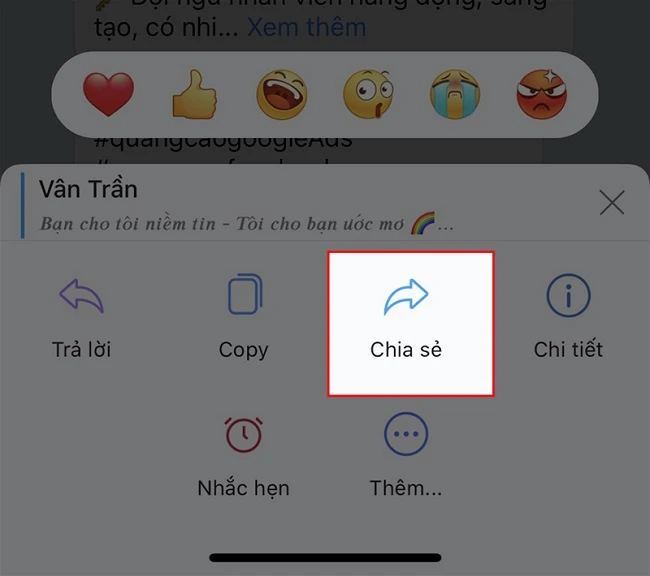Cách chia sẻ dữ liệu từ Zalo sang các ứng dụng khác