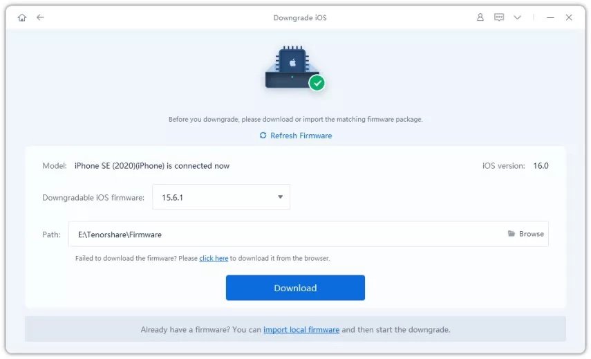 Ghi nhớ vị trí cho phần sụn đã tải xuống.