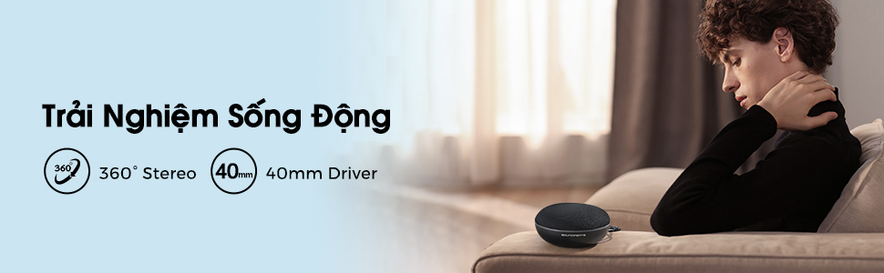 Loa Bluetooth Soundpeats Halo