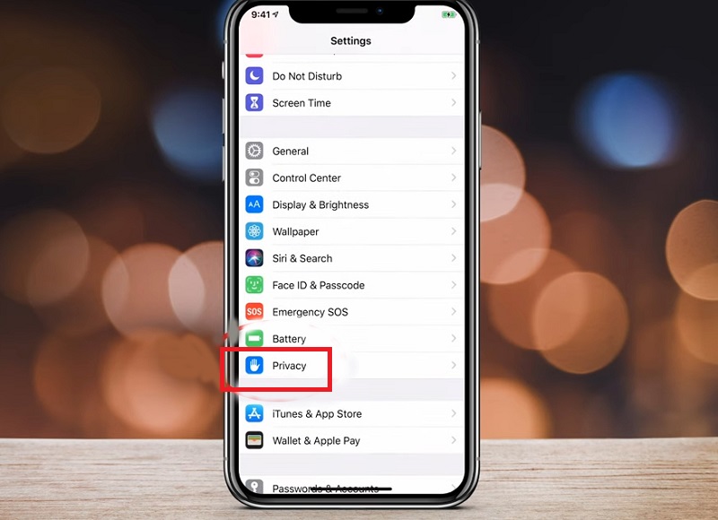 Tắt chức năng Cho phép theo dõi (iOS)