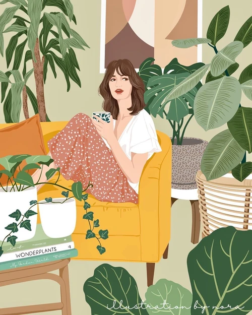 Hình đẹp illustrations truyền cảm hứng cho phụ nữ ngày 8/3