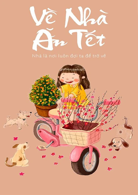 Hình nền điện thoại đón Tết trên iPhone 06