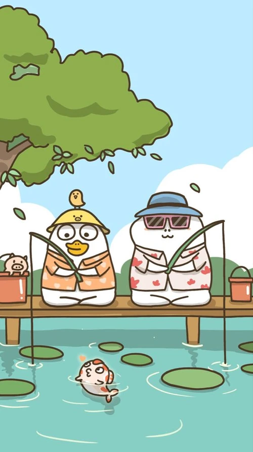 Hình nền iPhone vịt 