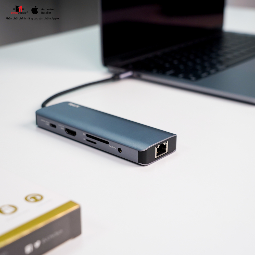 Hub chuyển đổi JCPAL 9 in 1 Type-C Port Hub JCP6179GM