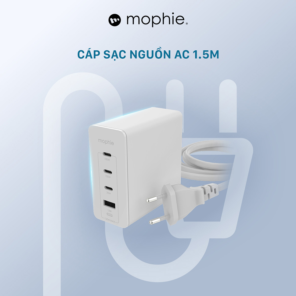 Cáp sạc nguồn AC 1.5m