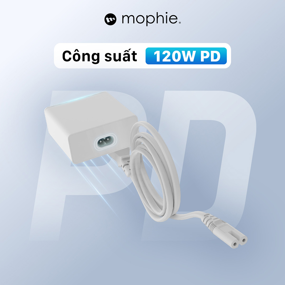 Mophie Power Delivery 120W GaN Công suất 120W