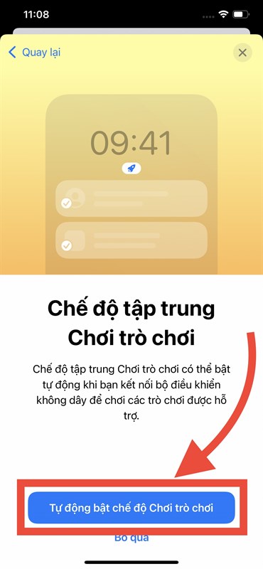 Game mode trên iOS 15 - Minh Tuấn mobile - bước 6