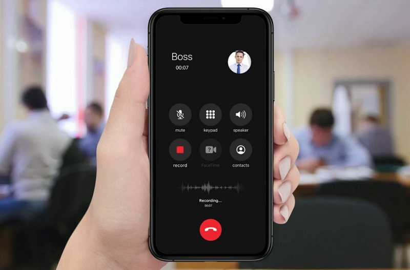 Cách ghi âm cuộc gọi trên iPhone bằng loa ngoài
