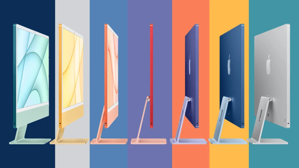 iMac M1 24 inch 2021 có 7 màu sắc